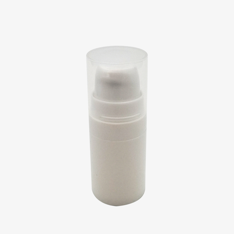 5ml White Plastic Airless Lotion Bottle